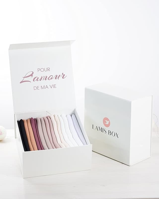 Coffret cadeau 8 hijabs personnalisables